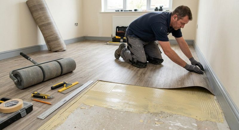 Sheet Flooring Installation in Charles City, VA