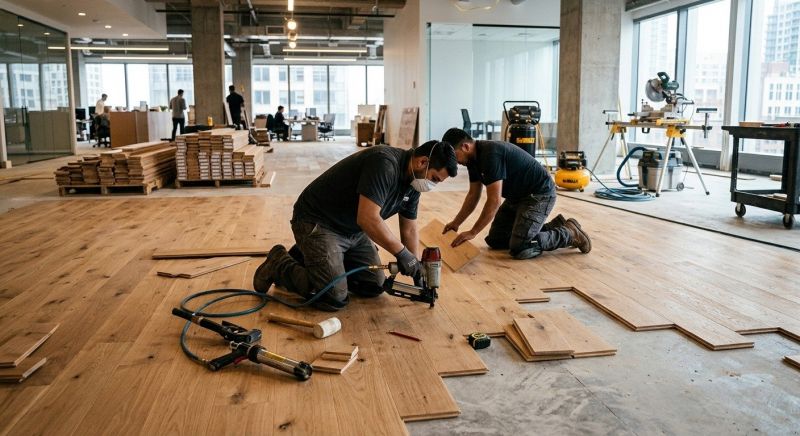 Commercial Hardwood Service in Dinwiddie County, VA