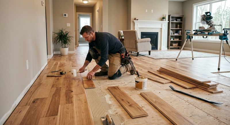 Engineered Wood Installation in Prince George County, VA