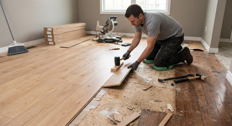 Laminate Floor Installation in Stony Creek, VA