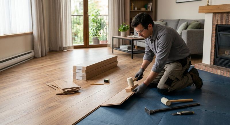 Laminate Floor Replacement in Surry County, VA