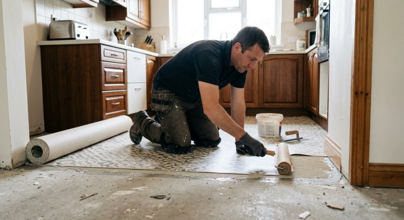 Linoleum Floor Installation in Dinwiddie, VA