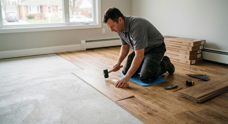Linoleum Floor Installation in Quinton, VA