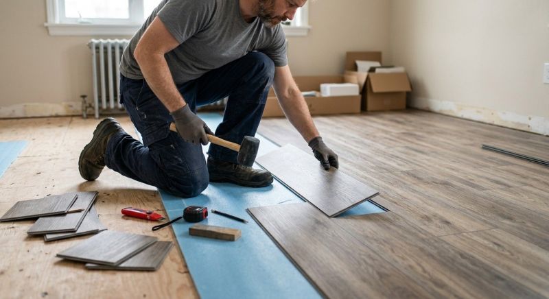 Linoleum Floor Installation in Surry County, VA