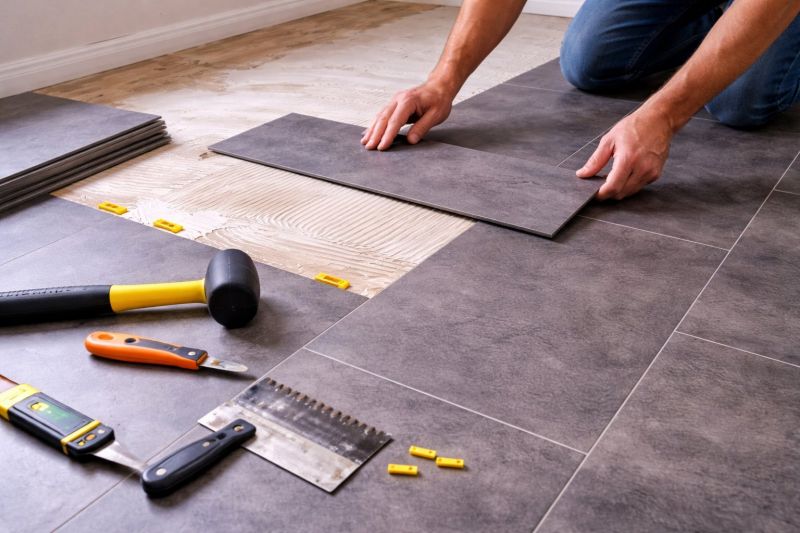 Luxury Vinyl Tile Installation in Dinwiddie, VA