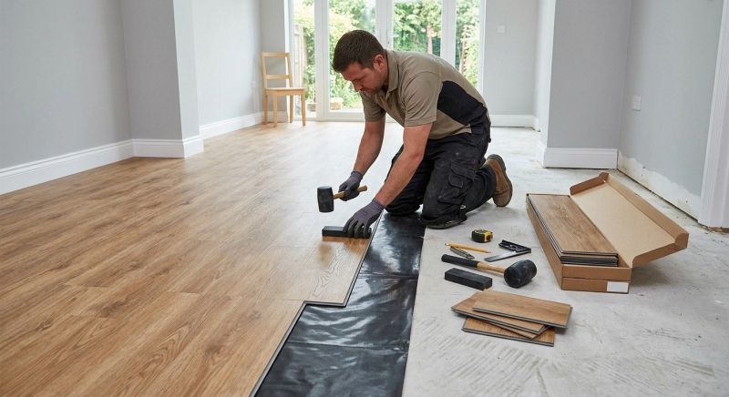 Luxury Vinyl Tile Installation in Dinwiddie, VA