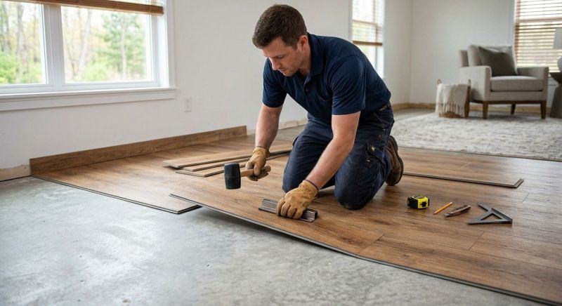 Luxury Vinyl Tile Installation in Disputanta, VA