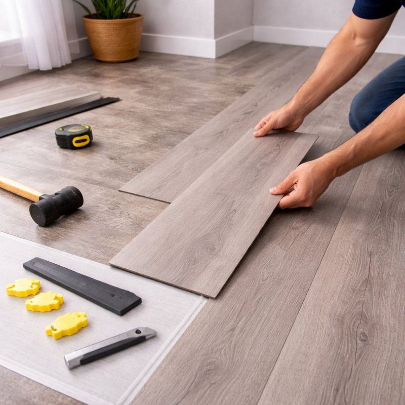 Luxury Vinyl Tile Installation in Quinton, VA
