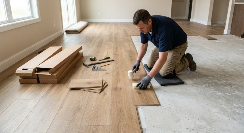 Lvt Flooring Installation in Dinwiddie, VA
