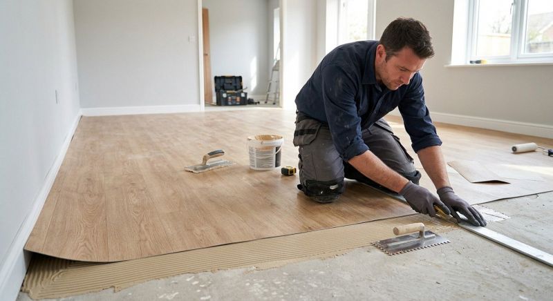 Sheet Flooring Installation in Chester, VA