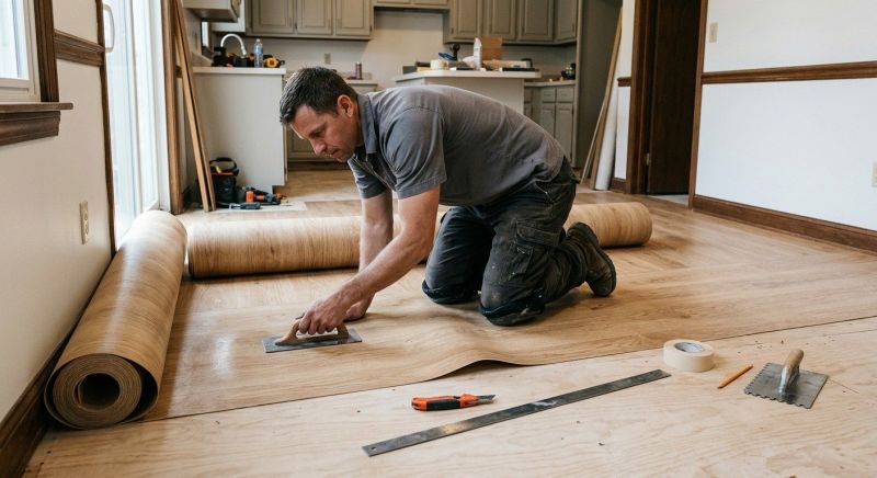 Sheet Flooring Installation in Disputanta, VA
