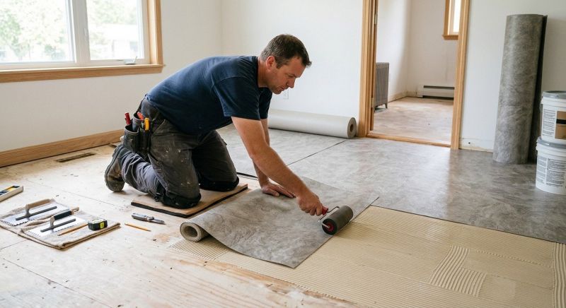 Sheet Flooring Installation in Disputanta, VA