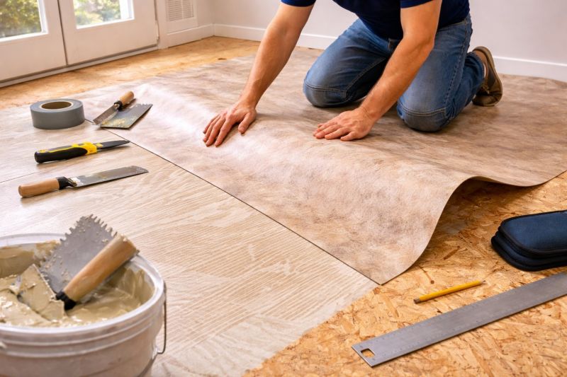 Sheet Flooring Installation in Stony Creek, VA