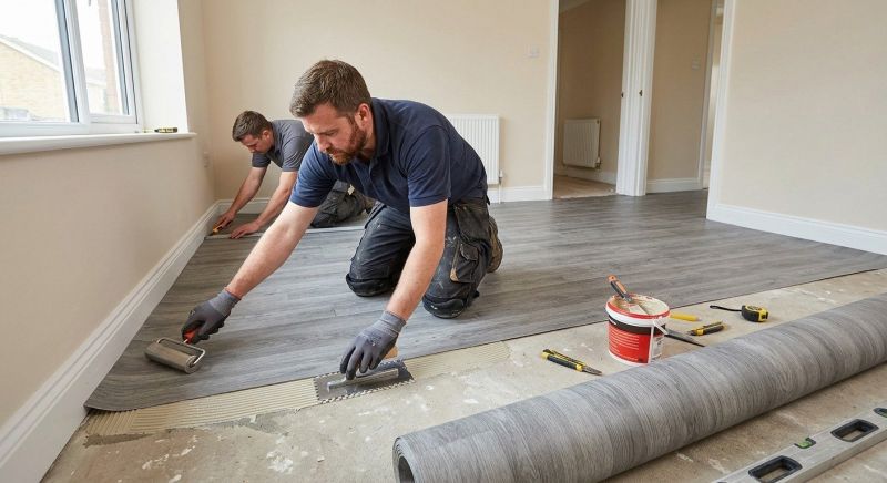 Sheet Flooring Installation in Wakefield, VA