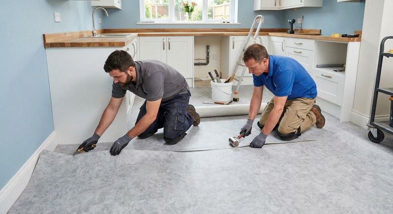 Sheet Linoleum Installation in Prince George County, VA