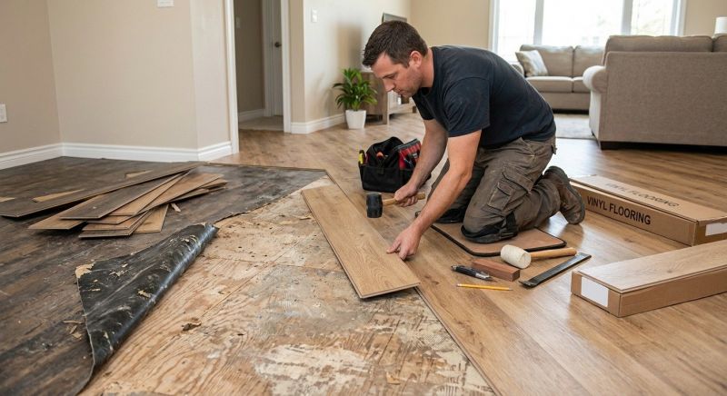 Vinyl Flooring Installation in Charles City, VA
