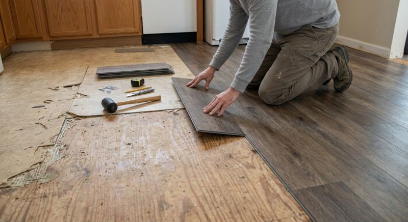 Vinyl Flooring Installation in Prince George County, VA