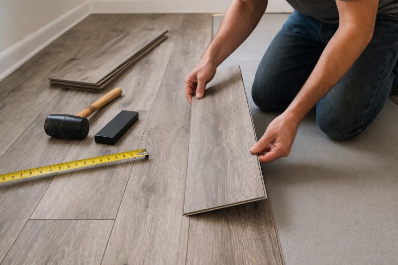 Vinyl Plank Floor Installation in Prince George County, VA